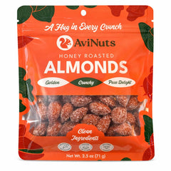 Honey Roasted Almonds | 6 Pack (2.5 oz Each)