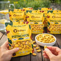 Lemon Salted Pistachios | 6 Pack (2 oz Each)