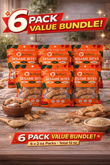 Sesame Bites | 6 Pack (2 oz Each)