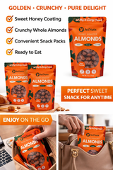Honey Roasted Almonds (6 oz)