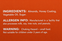 Honey Roasted Almonds (6 oz)