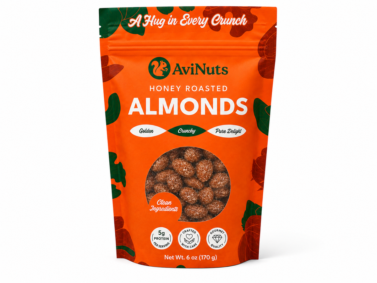 Honey Roasted Almonds (6 oz)