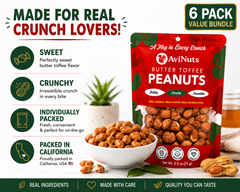 Butter Toffee Peanuts | 6 Pack (2.5 oz Each)