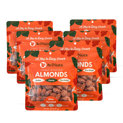 Honey Roasted Almonds | 6 Pack (2.5 oz Each)